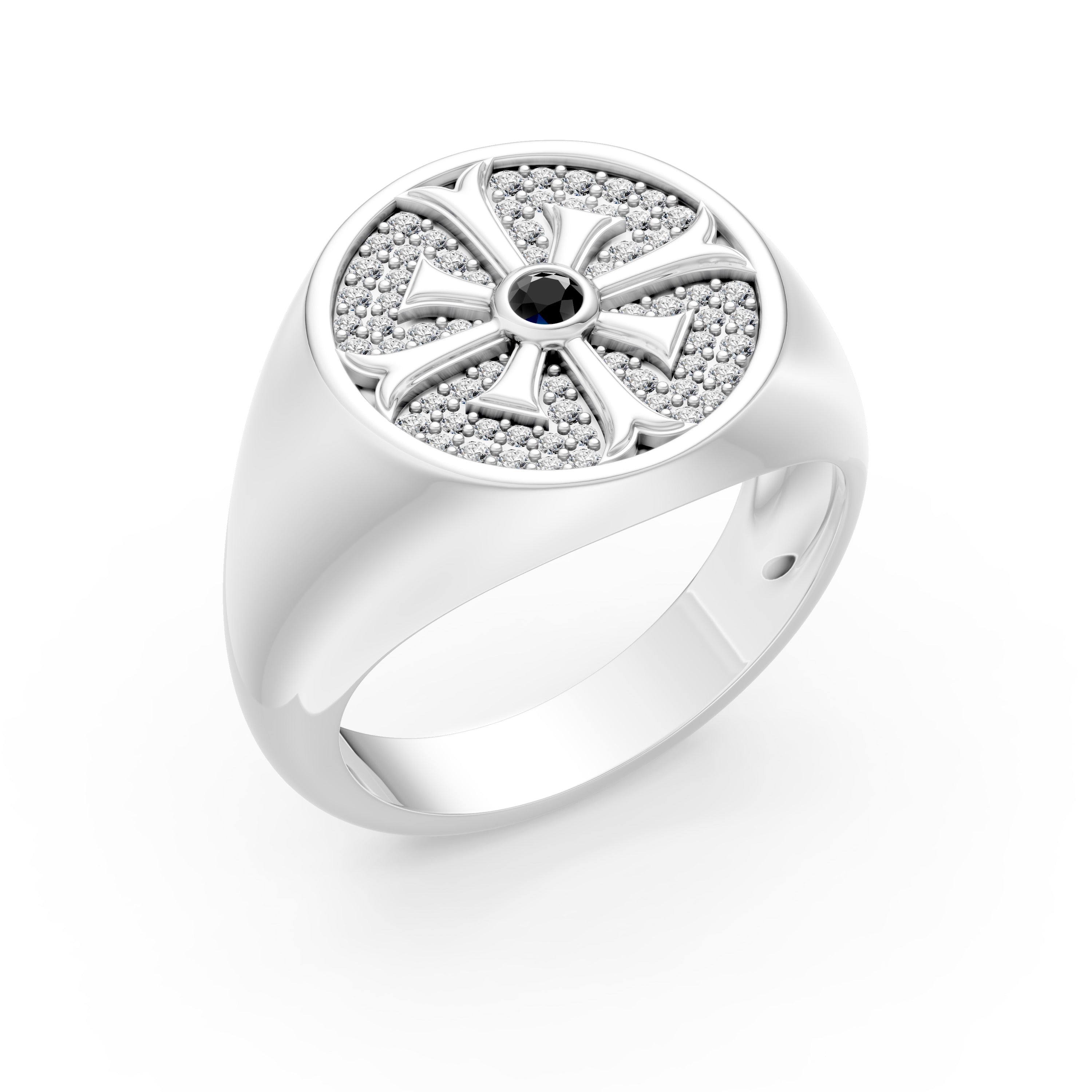 KREUZER Signature ✙ Siegelring