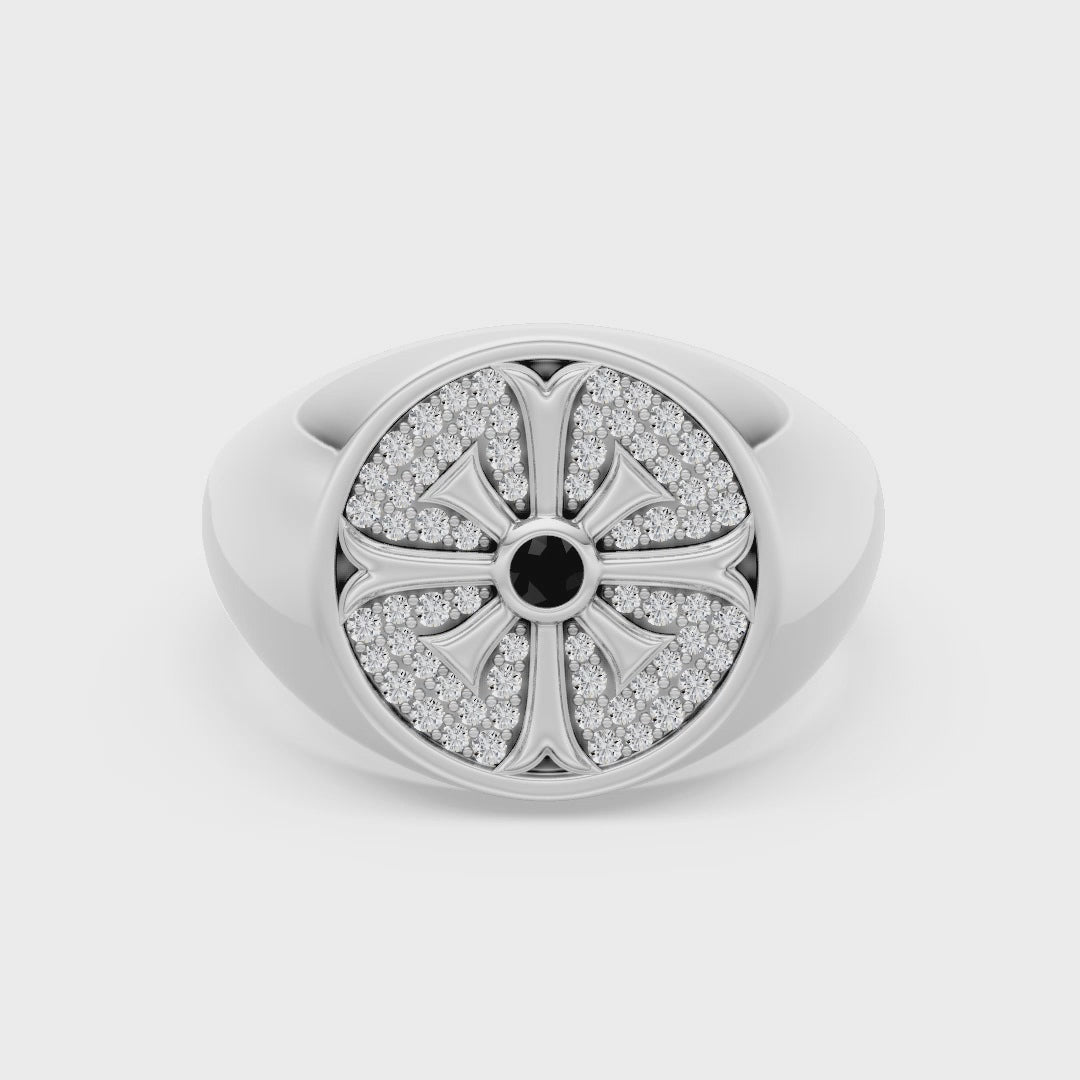 KREUZER Signature ✙ Siegelring